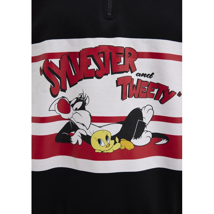 Mavi 1S10472-900 Tom And Jerry Baskılı Siyah Sweatshirt
