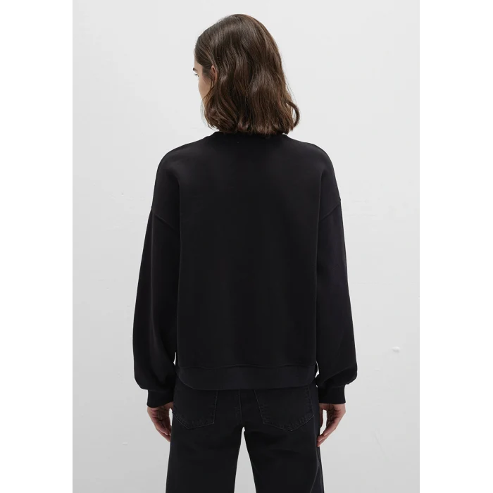 Mavi 1S10490-900 Mavi Logo Baskılı Siyah Sweatshirt