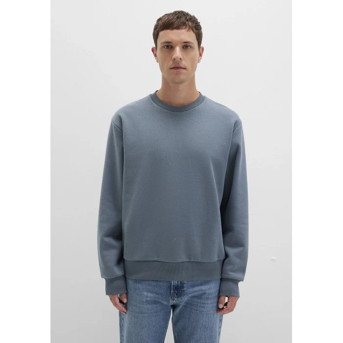 Mavi 0S10276-80889 Bisiklet Yaka Mavi Basic Sweatshirt