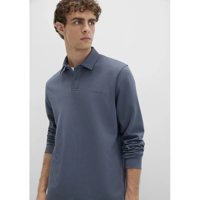 Mavi 0613043-80776 Düğme Detaylı Lacivert Polo Tişört