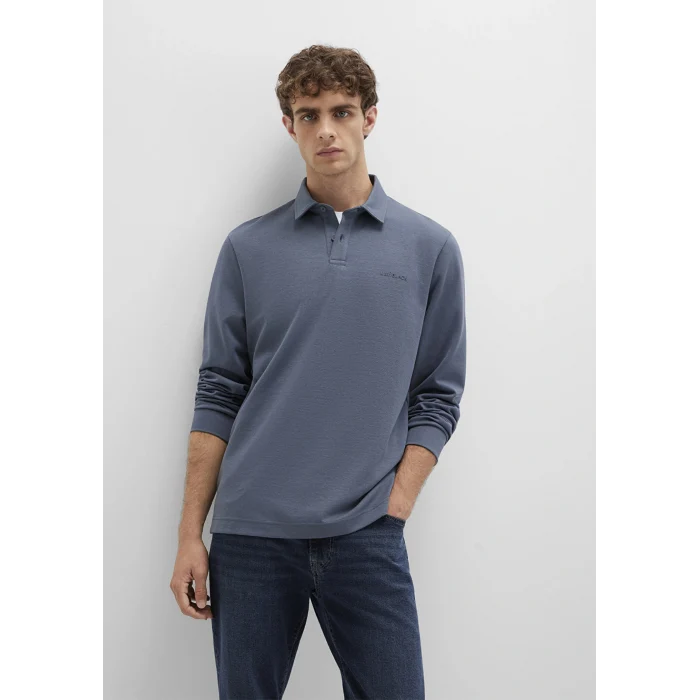 Mavi 0613043-80776 Düğme Detaylı Lacivert Polo Tişört