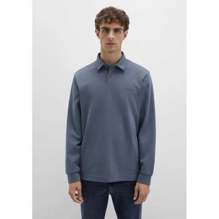 Mavi 0613043-80776 Düğme Detaylı Lacivert Polo Tişört