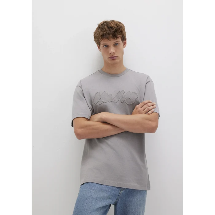 Mavi 0612915-70076 MVJNS Patch Detaylı Gri Tişört