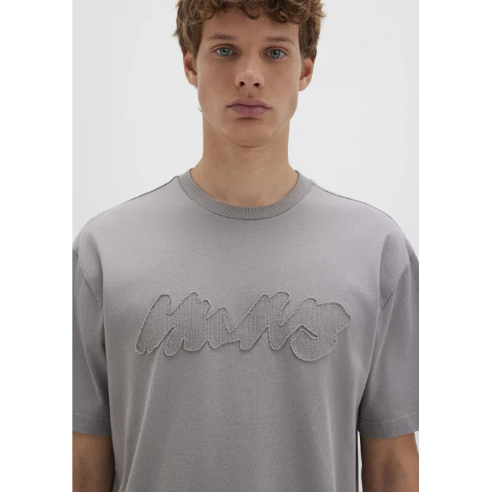 Mavi 0612915-70076 MVJNS Patch Detaylı Gri Tişört