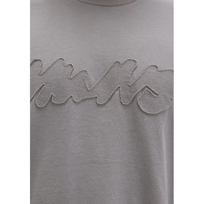 Mavi 0612915-70076 MVJNS Patch Detaylı Gri Tişört