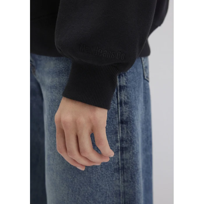 Mavi 1610198-900 Bisiklet Yaka Siyah Basic Sweatshirt