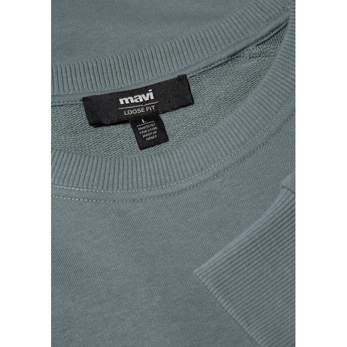 Mavi 0S10161-71577 Bisiklet Yaka Yeşil Sweatshirt