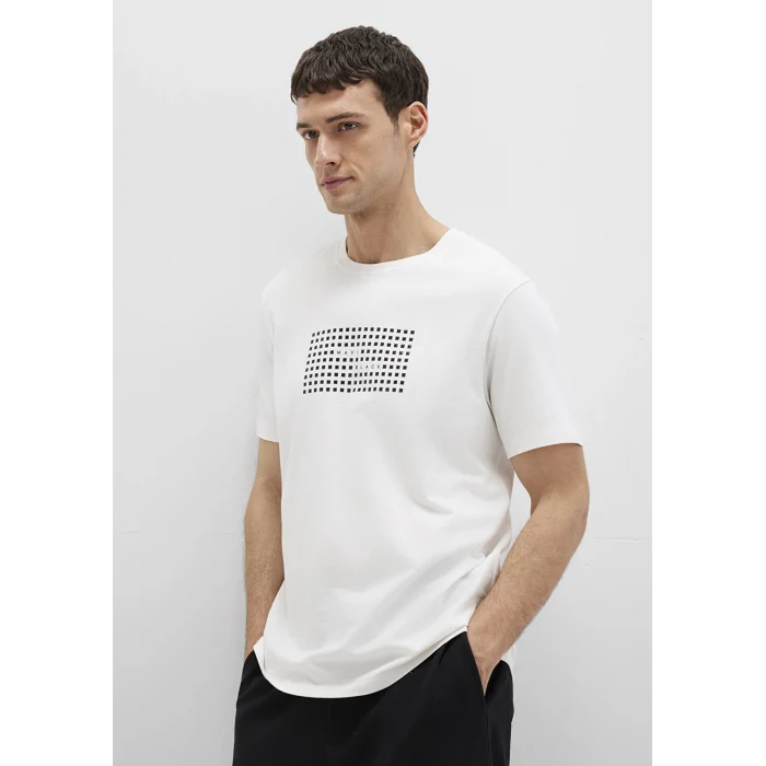 Mavi 0612866-70057 Mavi Black Baskılı Ekru Tişört