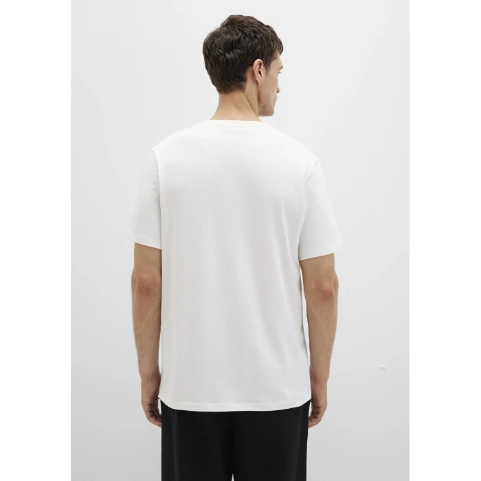 Mavi 0612866-70057 Mavi Black Baskılı Ekru Tişört