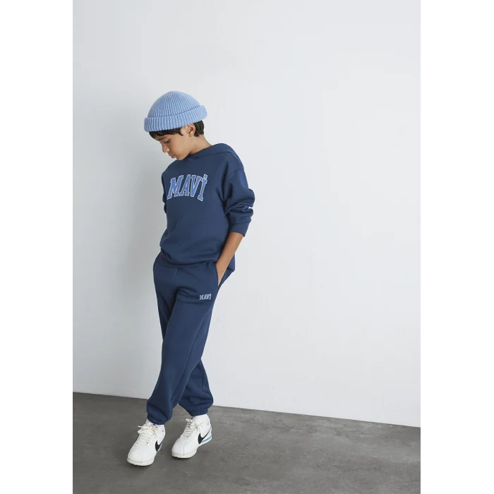 Mavi 6010000-70720 Mavi Logo Baskılı Lacivert Eşofman Altı