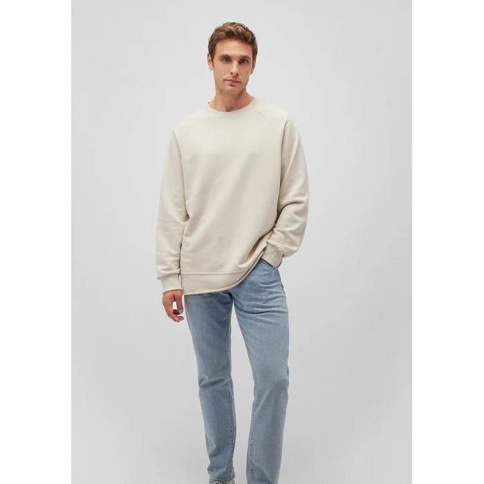 Mavi 0S10161-70322 Bisiklet Yaka Bej Sweatshirt