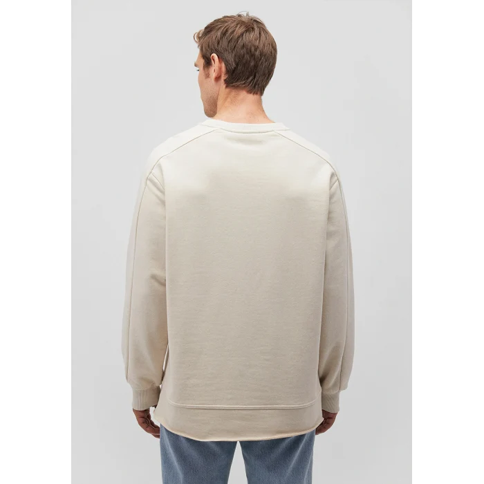 Mavi 0S10161-70322 Bisiklet Yaka Bej Sweatshirt