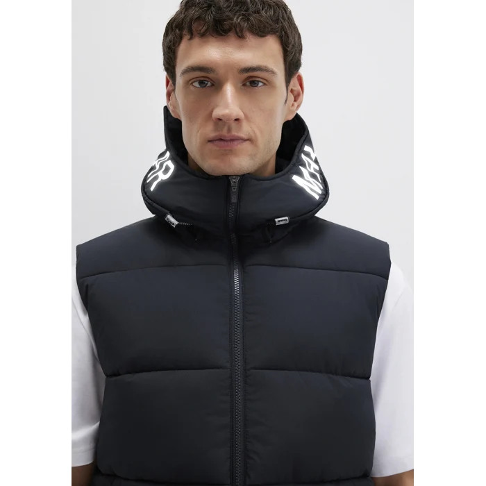 Mavi 0110089-80022 Kapüşonlu Antrasit Şişme Yelek