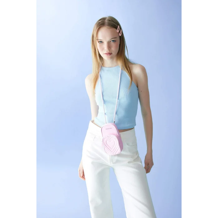 Defacto C4080 Mavi Coool Fitted Fitilli Kaşkorse Basic Düz Atlet