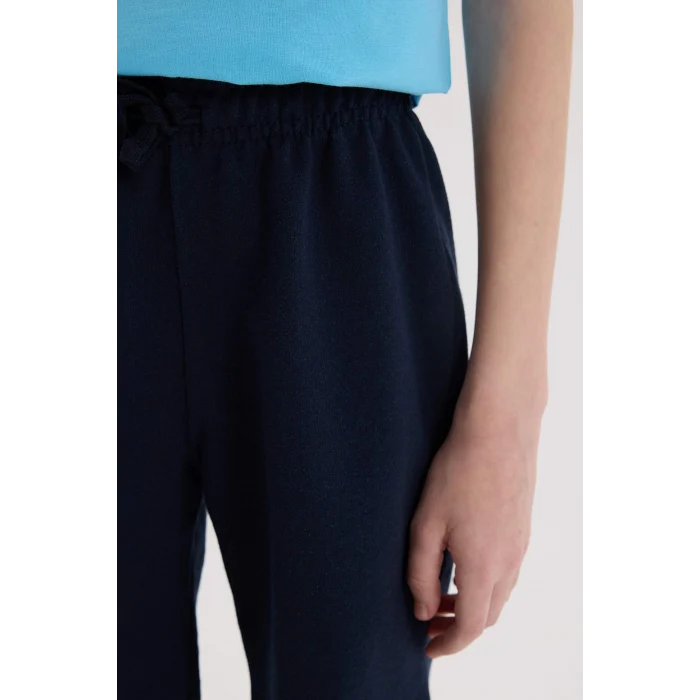 Defacto E6892 Lacivert Erkek Çocuk Beli Lastikli Şort