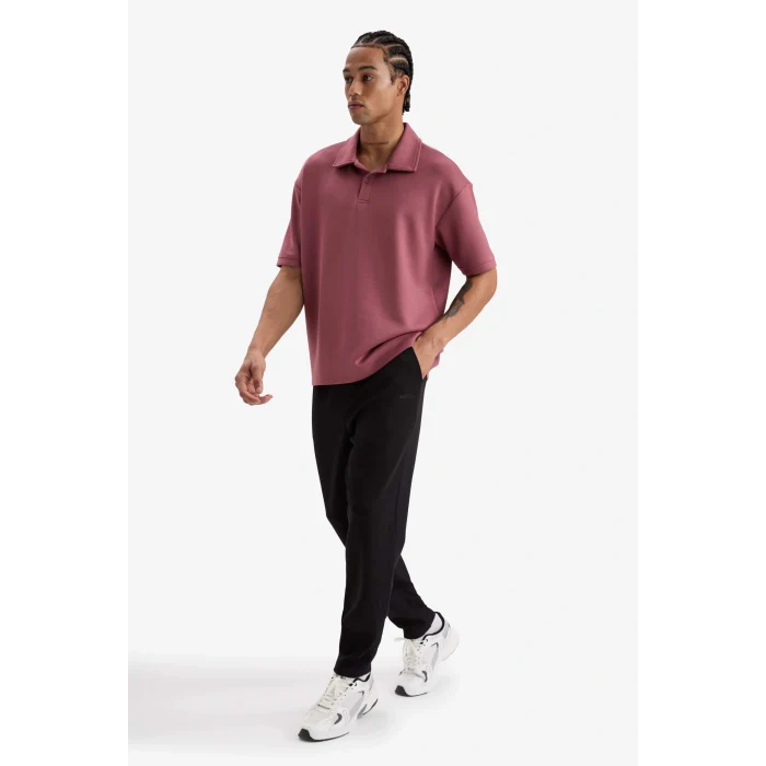 Defacto E9779AXBK81 Siyah DeFactoFit Standart Fit Standart Paça Modal Sporcu Jogger Eşofman Altı