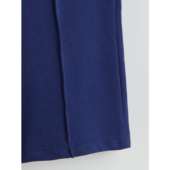 LCW Kids Lacivert Bebe Yaka Kız Çocuk Sweatshirt ve Eşofman Altı