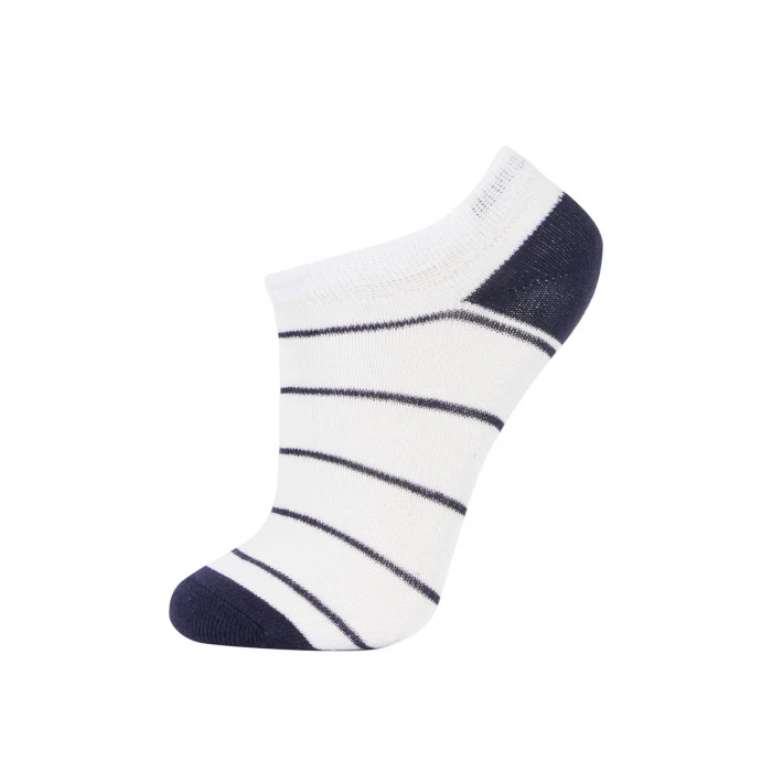 Defacto Z9124 Lacivert Erkek Çocuk 7li Pamuklu Patik Çorap