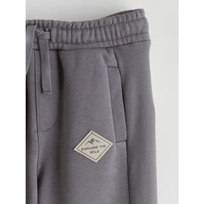 LCW Kids Gri Beli Lastikli Erkek Çocuk Jogger Eşofman Altı