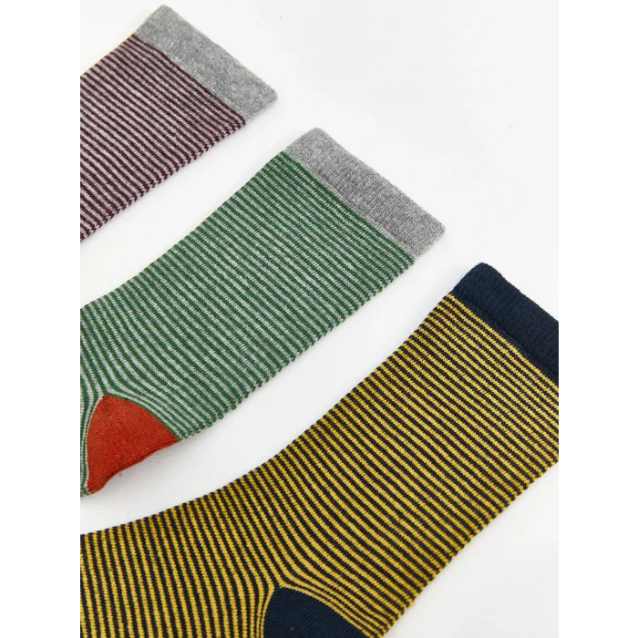 LCW Kids Karışık Desenli Erkek Çocuk Soket Çorap 5li