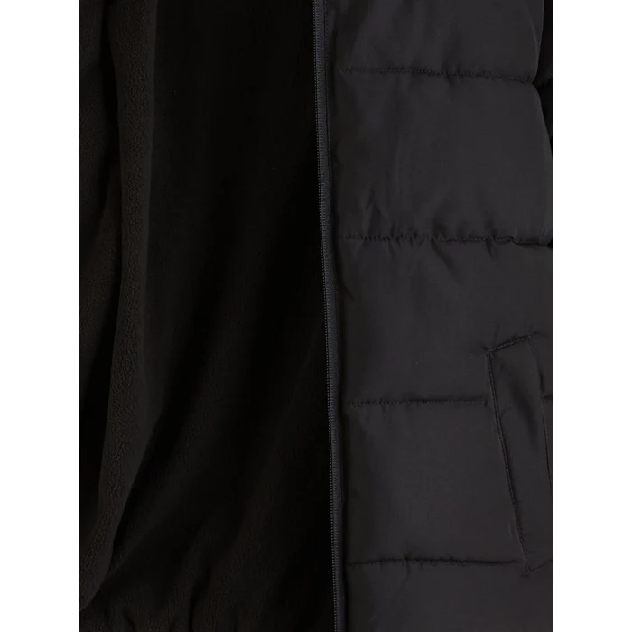 LCW Kids Siyah Kapüşonlu Erkek Çocuk Şişme Mont