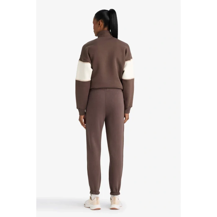 Defacto E9759AXBN335 Kahve DeFactoFit NBA New York Knicks Cepli Standart Boy Jogger Eşofman Altı