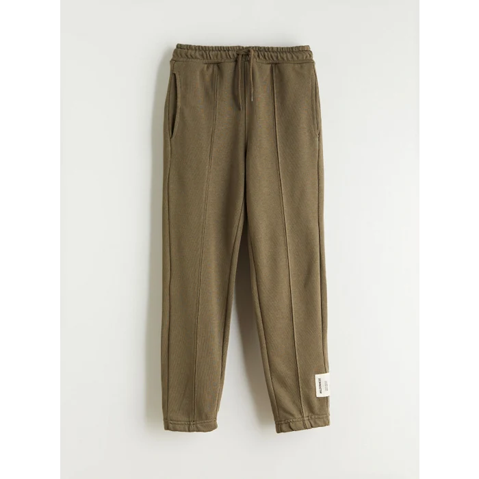 LCW Kids Haki Beli Lastikli Erkek Çocuk Eşofman Altı