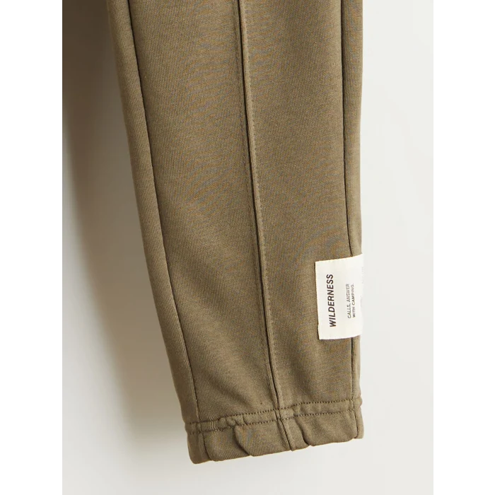 LCW Kids Haki Beli Lastikli Erkek Çocuk Eşofman Altı