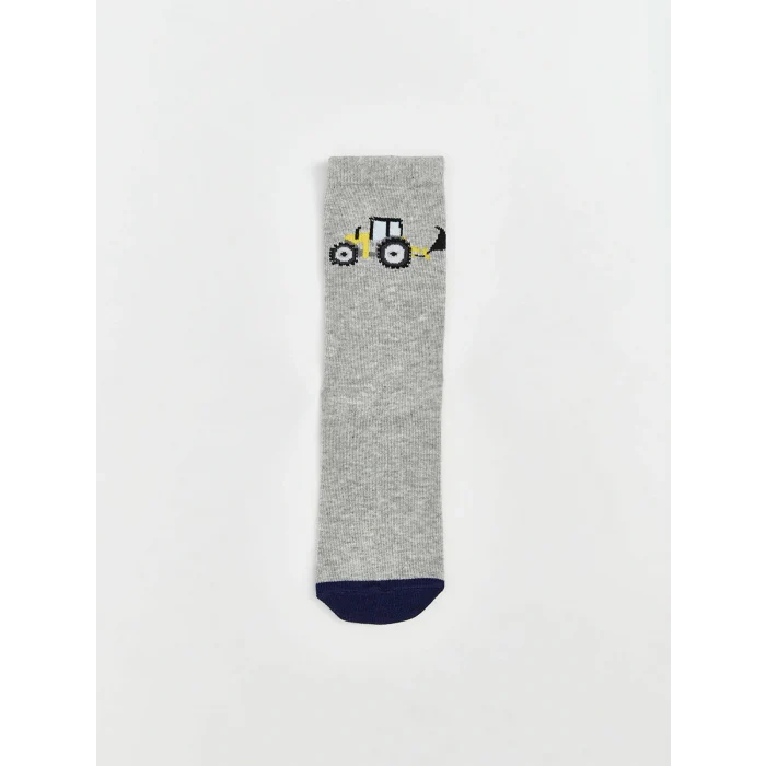 LCW Kids Karışık Desenli Erkek Çocuk Soket Çorap 5li