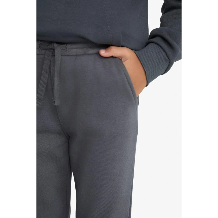 Defacto W0773A6AR126 Antrasit Erkek Çocuk Beli Lastikli Kalın Eşofman Altı