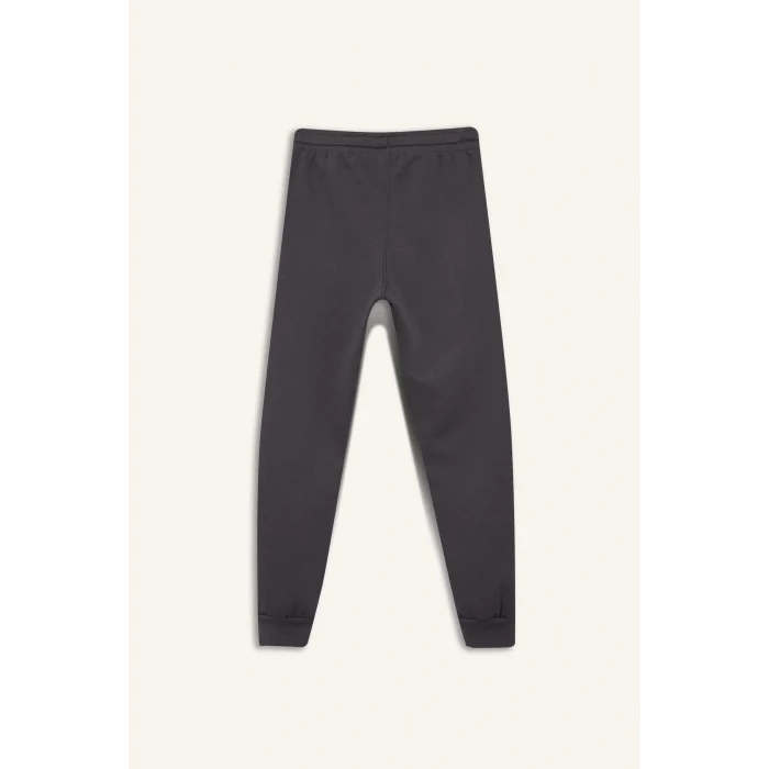 Defacto W0773A6AR126 Antrasit Erkek Çocuk Beli Lastikli Kalın Eşofman Altı
