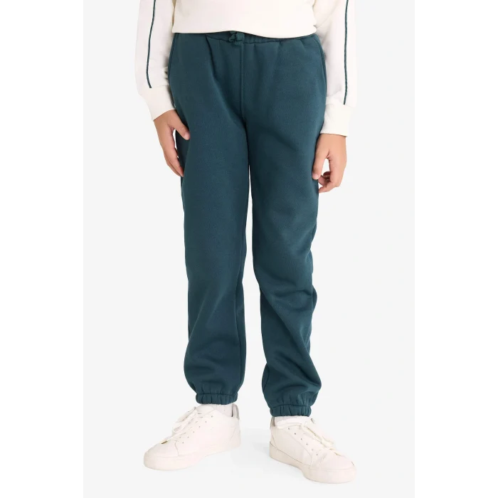 Defacto G3661A8ER77 Ekru Erkek Çocuk 2li Takım Baskılı Sweatshirt Eşofman Altı