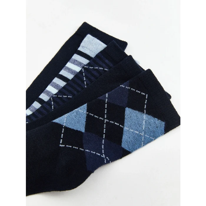 LCW Kids Karışık Desenli Erkek Çocuk Soket Çorap 5li