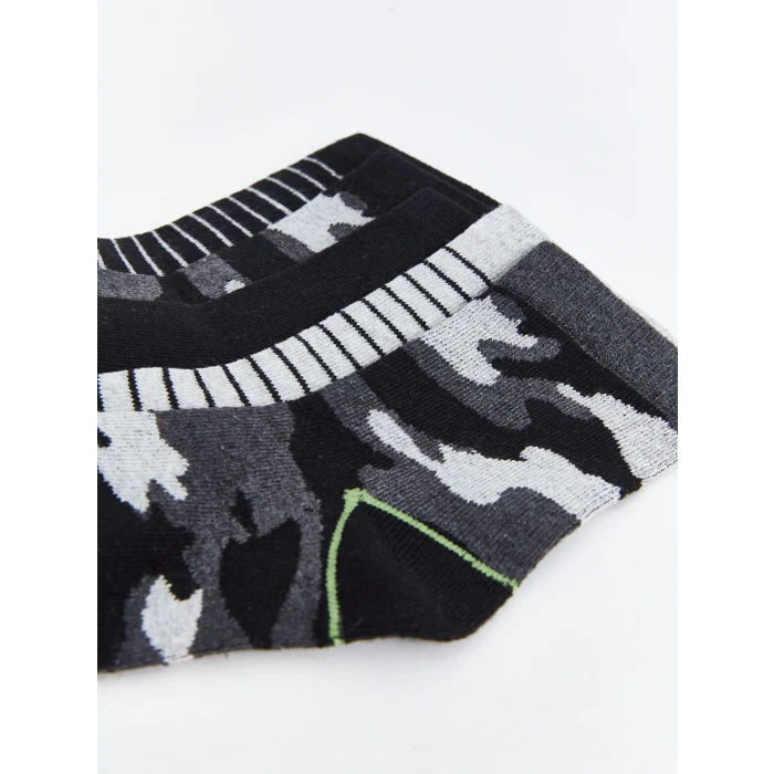 LCW Kids Karışık Çizgili Erkek Çocuk Soket Çorap 5li