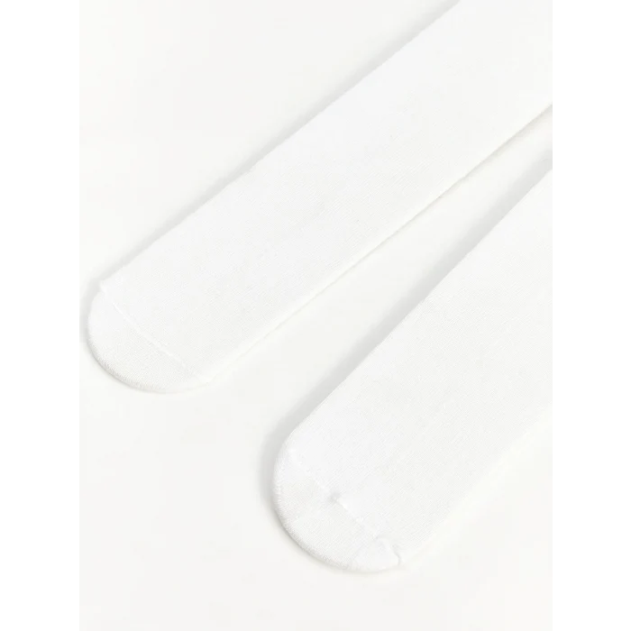 LCW baby Pembe Basic Kız Bebek Külotlu Çorap 2li