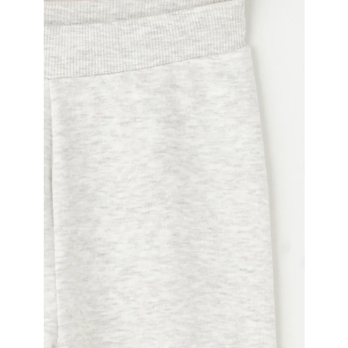 LCW Kids Gri Beli Lastikli Basic Kız Çocuk Jogger Eşofman Altı