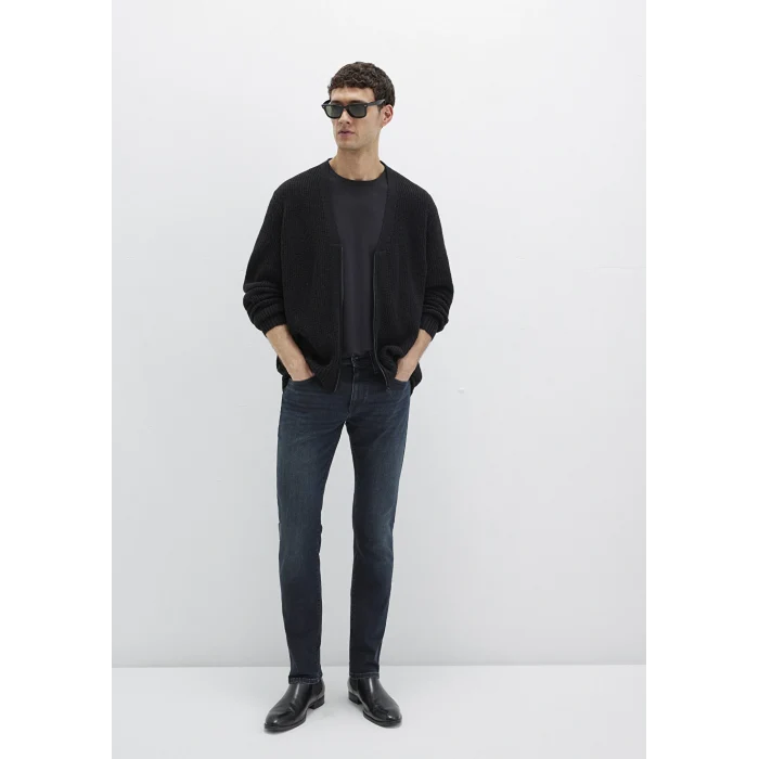 Mavi 0042287868 Jake Lux Black Puslu Vintage Koyu Mavi Jean Pantolon