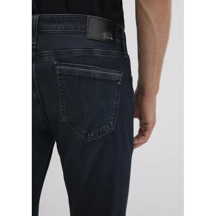 Mavi 0042287868 Jake Lux Black Puslu Vintage Koyu Mavi Jean Pantolon