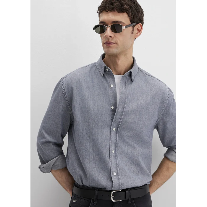 Mavi 0211765-89892 Gri Gömlek