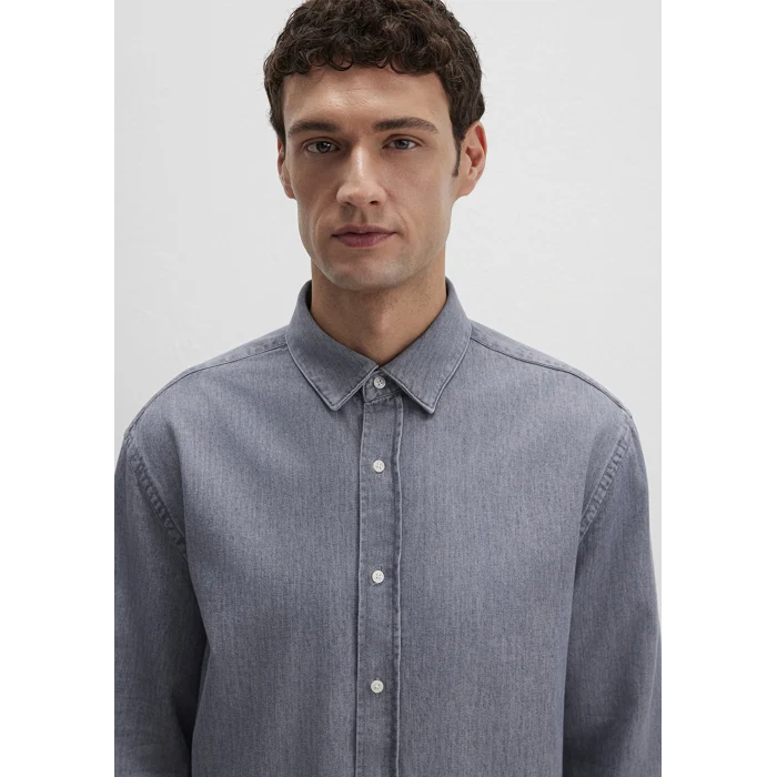 Mavi 0211765-89892 Gri Gömlek