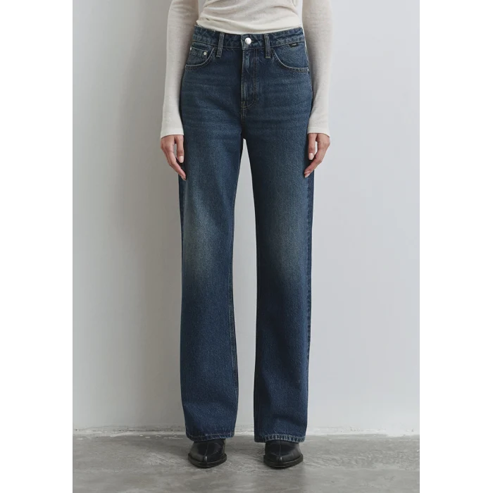 Mavi 101072-90539 Victoria Classic Denim Gölgeli Koyu Mavi Jean Pantolon