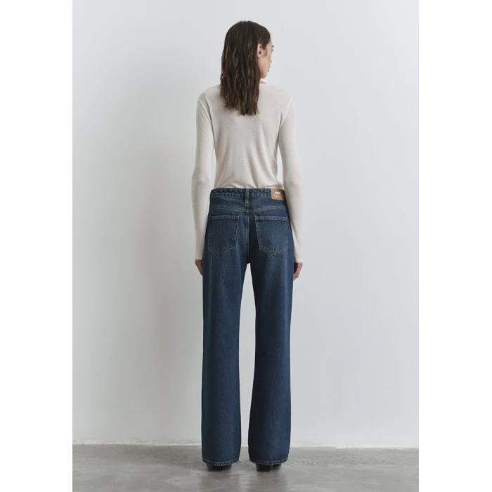 Mavi 101072-90539 Victoria Classic Denim Gölgeli Koyu Mavi Jean Pantolon