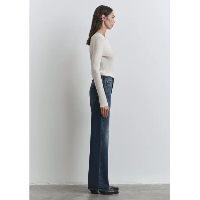 Mavi 101072-90539 Victoria Classic Denim Gölgeli Koyu Mavi Jean Pantolon