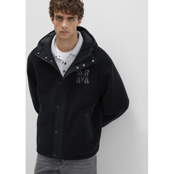 Mavi 0110628-80022 M Logo Patchli Siyah Mont