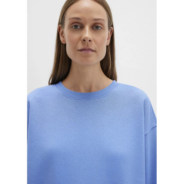 Mavi 1610198-70790 Bisiklet Yaka Mavi Basic Sweatshirt