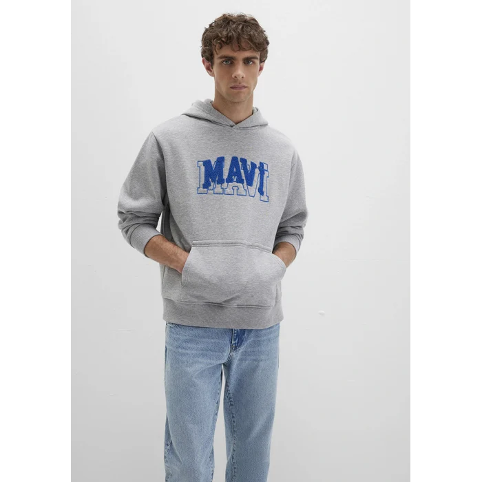 Mavi 0S10413-80018 Mavi Logo Gri Sweatshirt