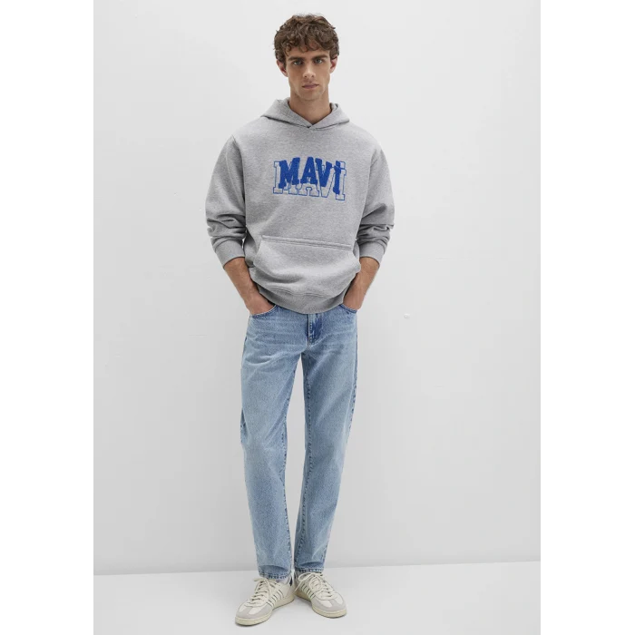 Mavi 0S10413-80018 Mavi Logo Gri Sweatshirt
