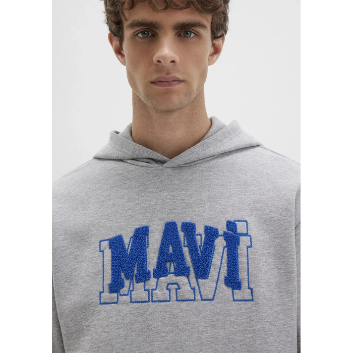 Mavi 0S10413-80018 Mavi Logo Gri Sweatshirt