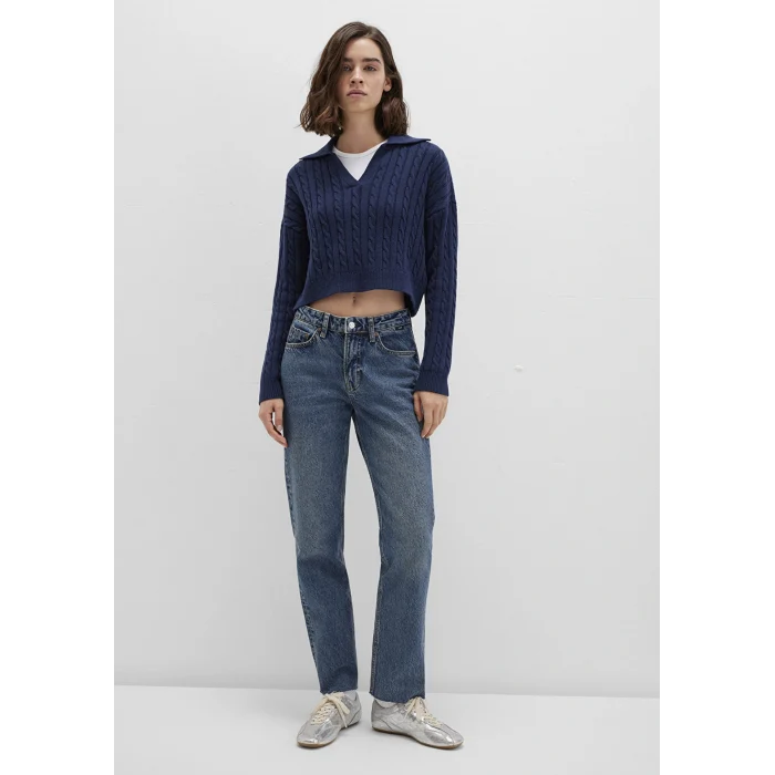 Mavi 101441-88581 New York Classic Denim Puslu Koyu Mavi Jean Pantolon