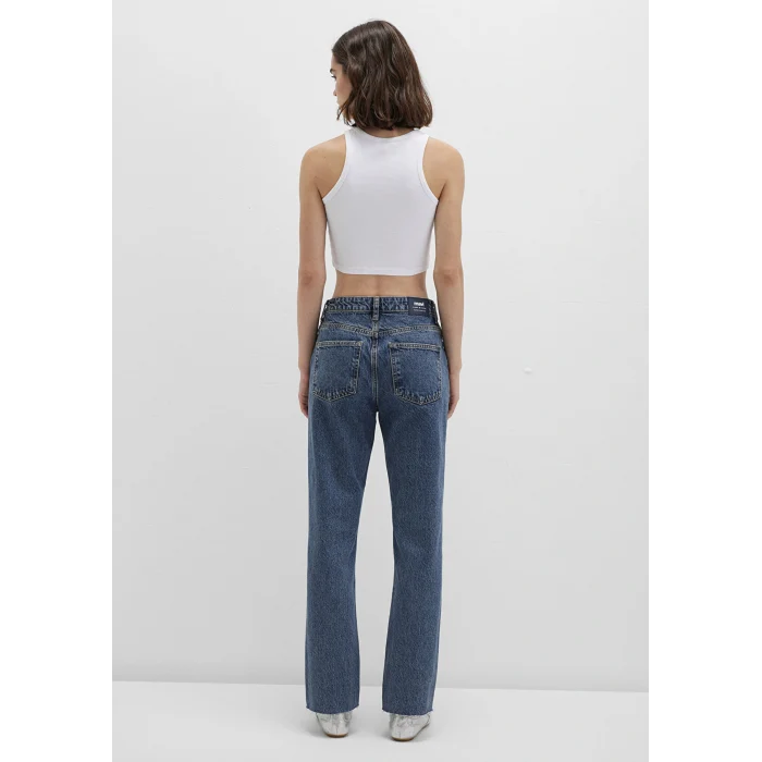 Mavi 101441-88581 New York Classic Denim Puslu Koyu Mavi Jean Pantolon